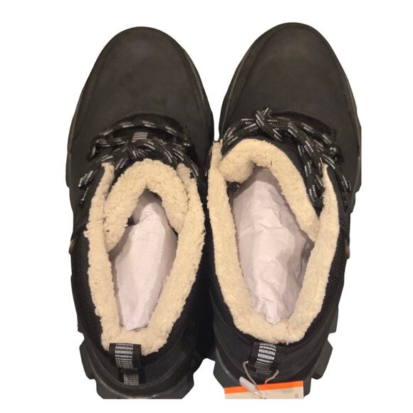 BOGS Arcata Urban Leather Mid Boot Leather Waterproof Cushion Black Size 6 NIB - Picture 5 of 13